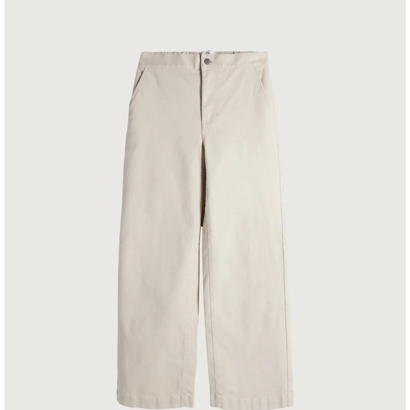 Oak + Fort Twill Wide Leg Pant - Picture 3 of 5